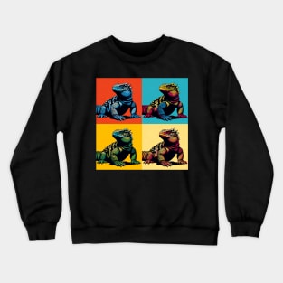 Gila Monster Pop Art - Cool Lizard Crewneck Sweatshirt